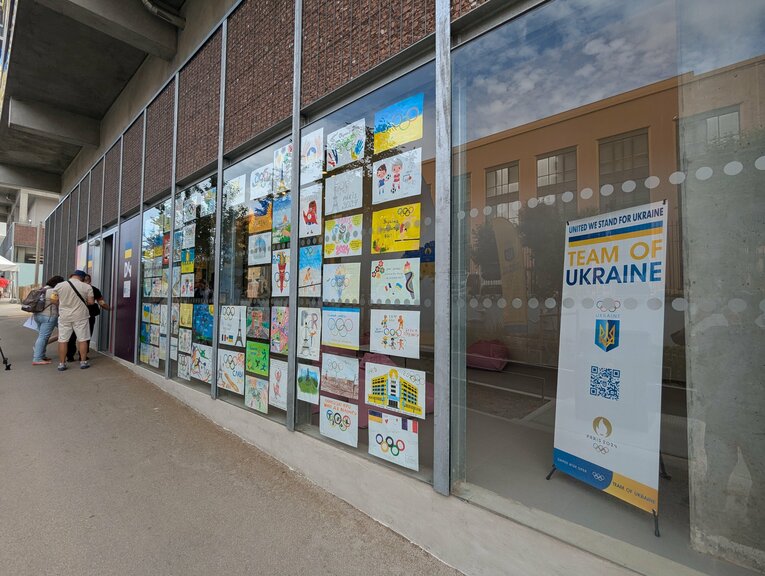 パリ五輪の選手村（全56枚）©JMPA