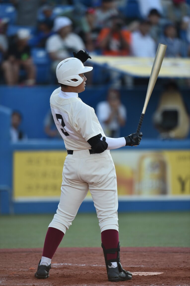 早実高１年生の清宮　©︎Hideki Sugiyama　