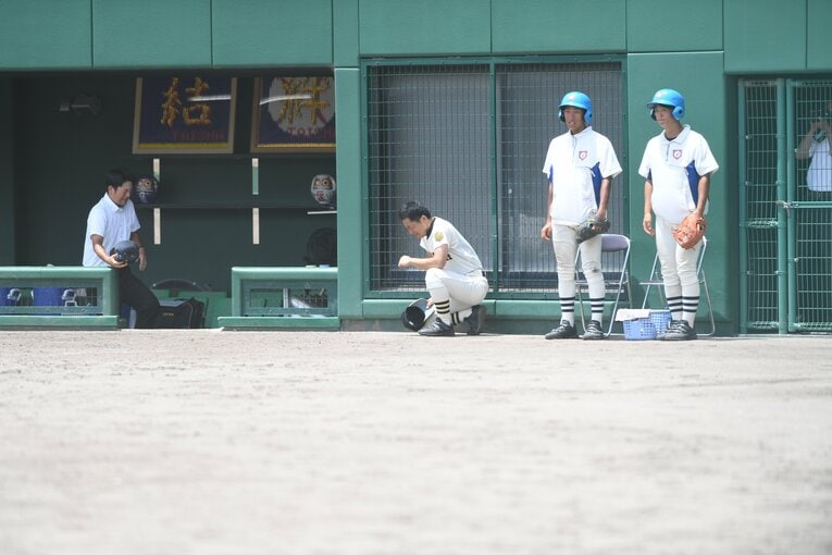涙、涙…今夏、島根大会を制した際の大社・石飛監督（全5枚／2枚目）　©Kota Inoue