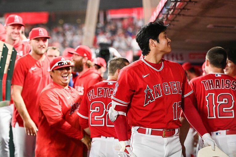 【未公開ショット多数！エンゼルス時代の秘蔵愛されショット】2022年の大谷 ／ photograph by Nanae Suzuki