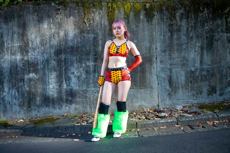 慶應プロレス研究会“唯一の女子学生レスラー”無村架純が“男子相手”に闘う理由「木村花さんみたいに」《特別フォトインタビュー》(4)