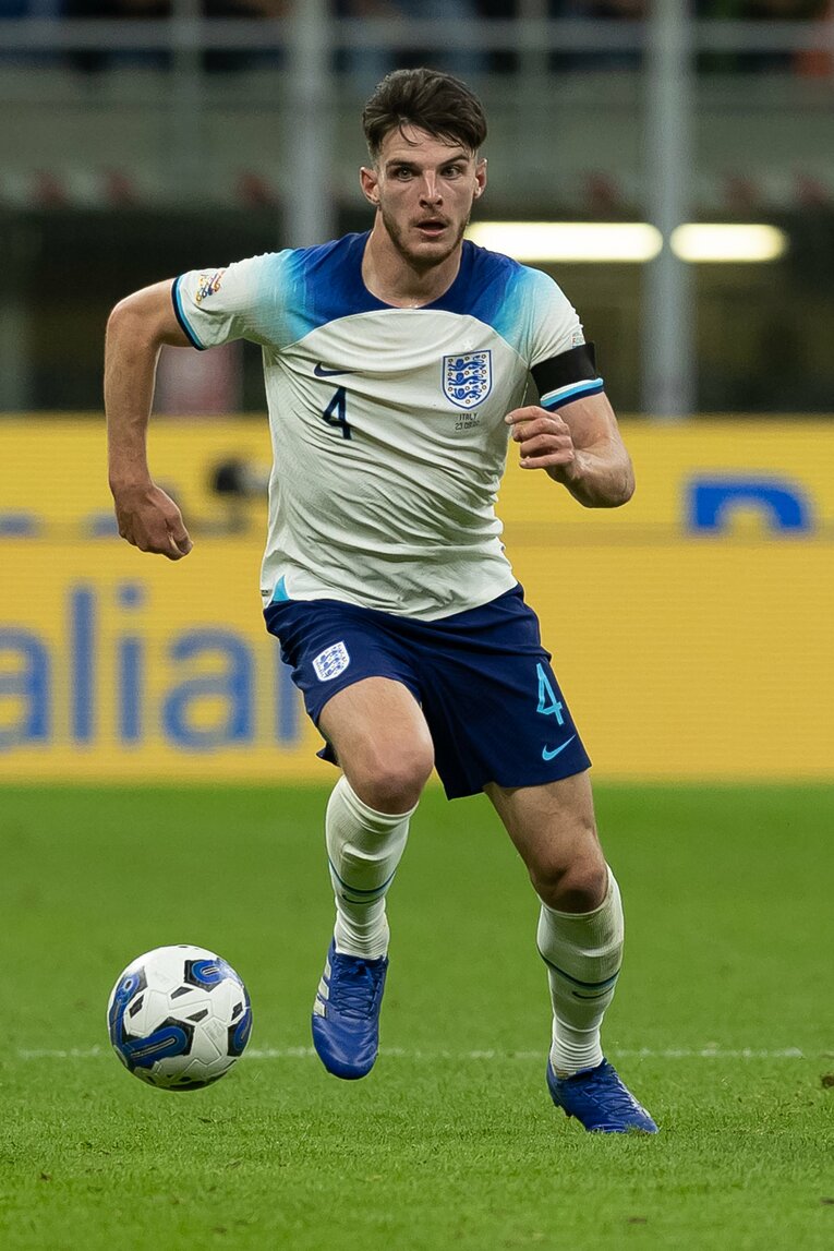 23歳のデクラン・ライス。二重国籍を持ち、2018年まではアイルランド代表でプレーした過去を持つ　©Getty Images