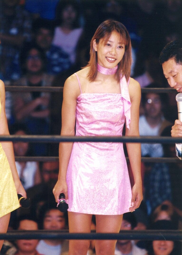 キッスの世界では、ピンク色のメンバーカラーを担当　©本人提供