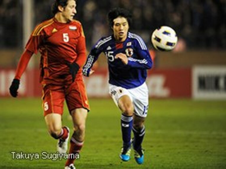 アウェーのバーレーン戦では顔面を踏みつけられ負傷した山田だったが、その数日後のシリア戦にも出場し、溢れるような闘争心を見せつけた