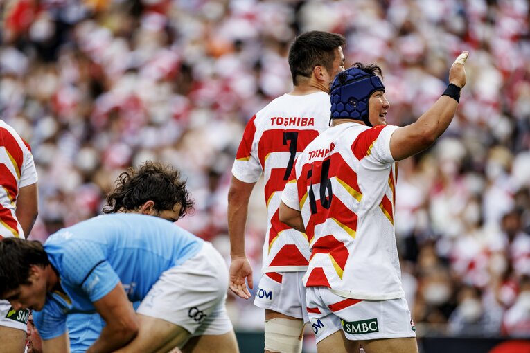 2022年6月18日ウルグアイ戦（秩父宮）©︎Kiichi Matsumoto