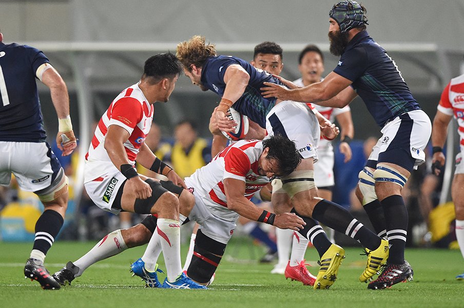 ラグビーにおける「ロック」の特権。大野均の去り際に、胸の奥で敬意を。<Number Web> photograph by AFLO SPORT