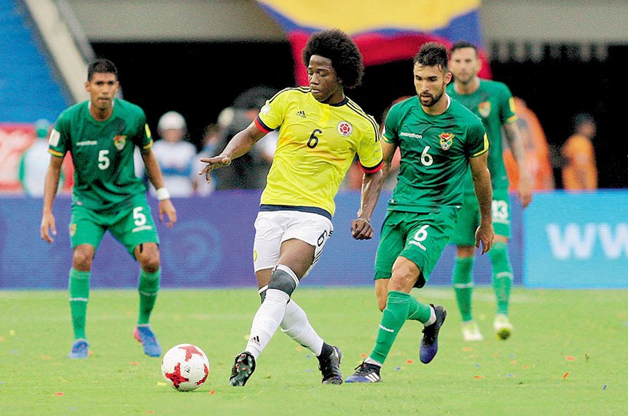 「ペケルマン監督でコロンビアは成長」W杯対戦国、中盤の要が語った自信。<Number Web> photograph by FCF Seleccion Col