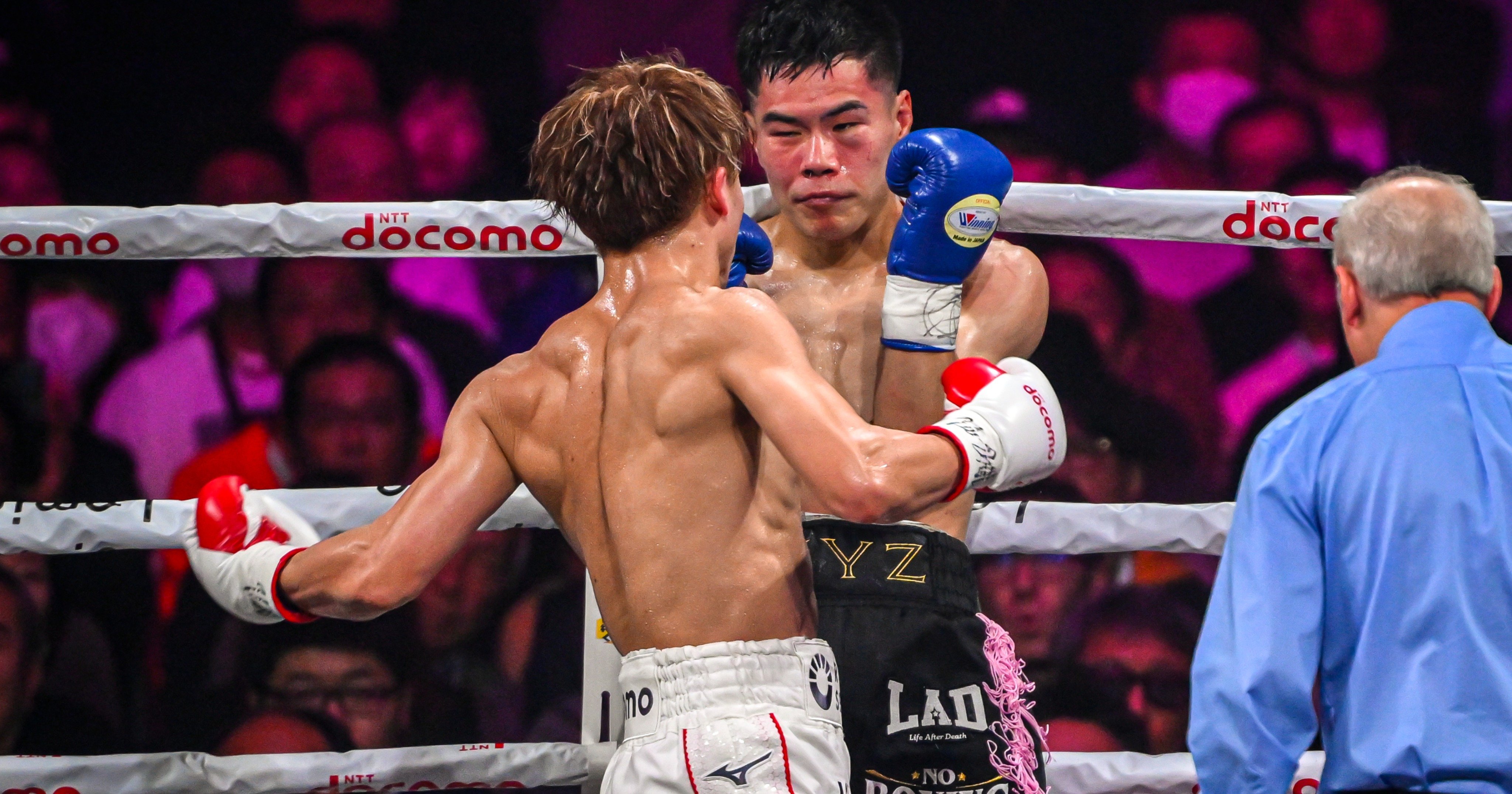 1.24 井上尚弥 vs × キム・イエジョン会場限定 ステッカー 4枚セット