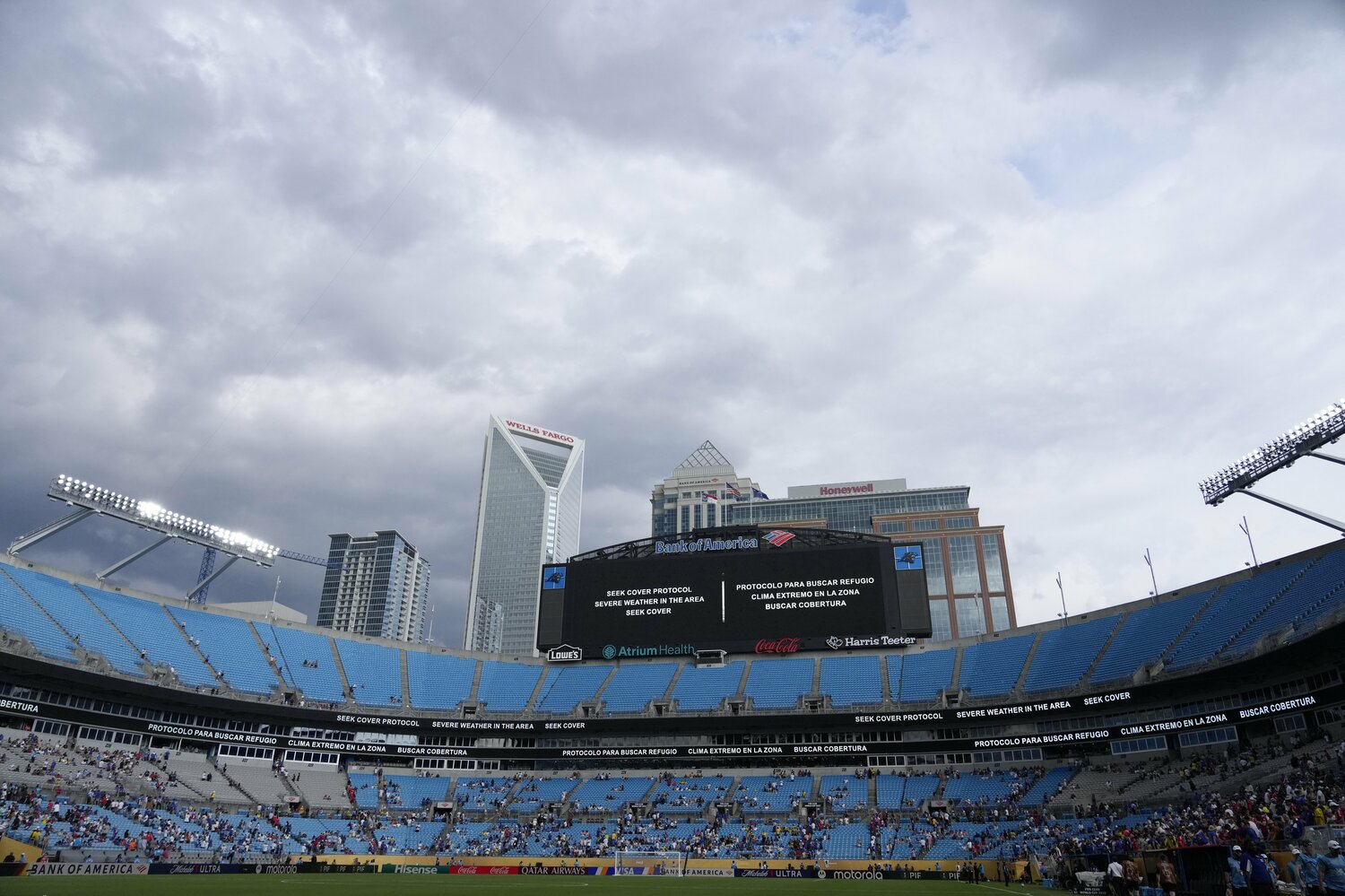 クラブワールドカップ、ベンフィカ対チェルシー戦は雷雲の接近で約2時間中断した　©Getty Images