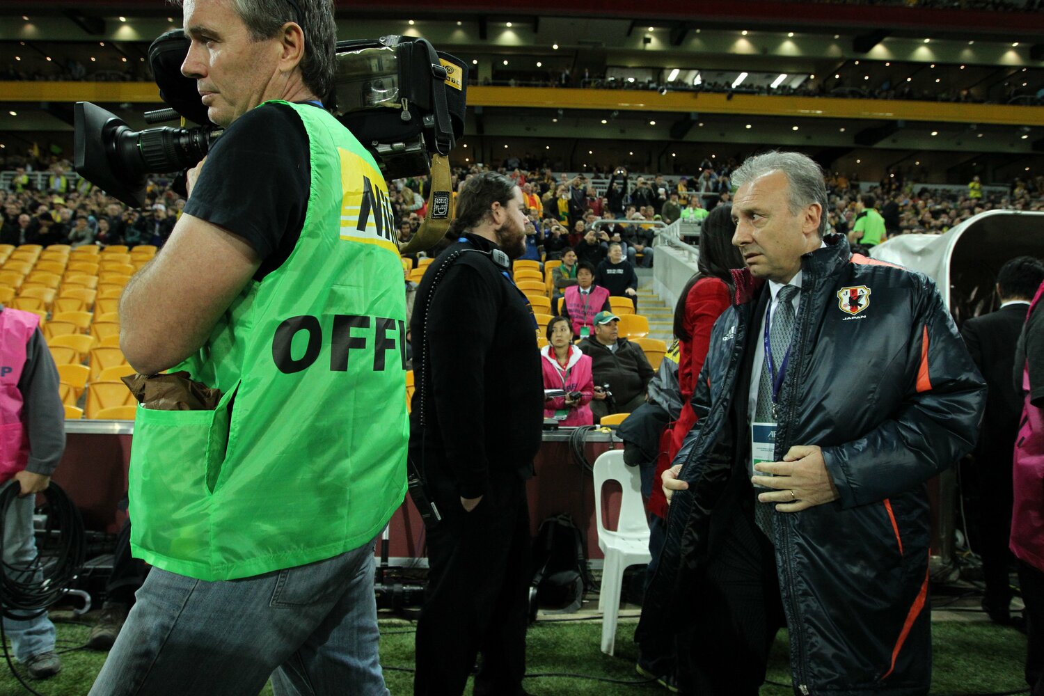 円熟期を迎えていたザックジャパンでも、ホームのオーストラリアから勝ち点3を奪うことはできなかった　©Shigeki Yamamoto