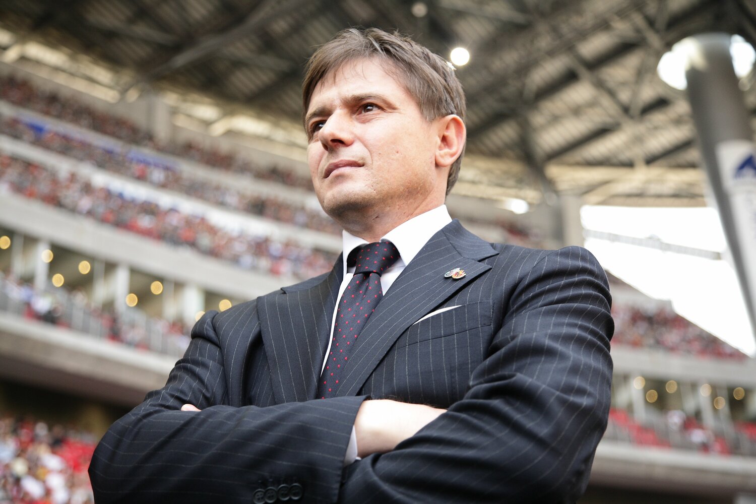 名古屋グランパス時代のストイコビッチ監督　©︎Tamon Matsuzono