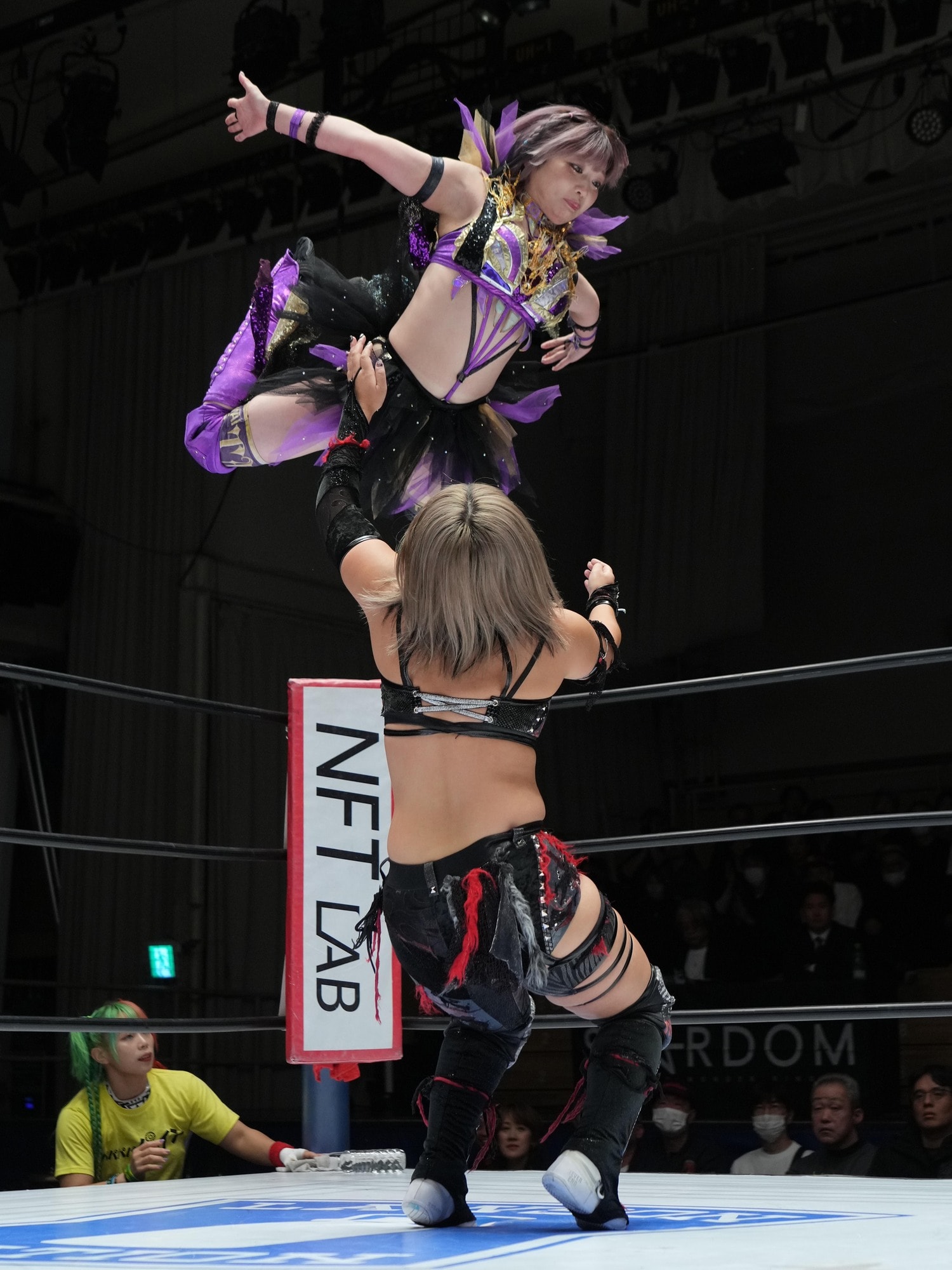 新たなパートナーと新鮮な光景を作り出しているたむ