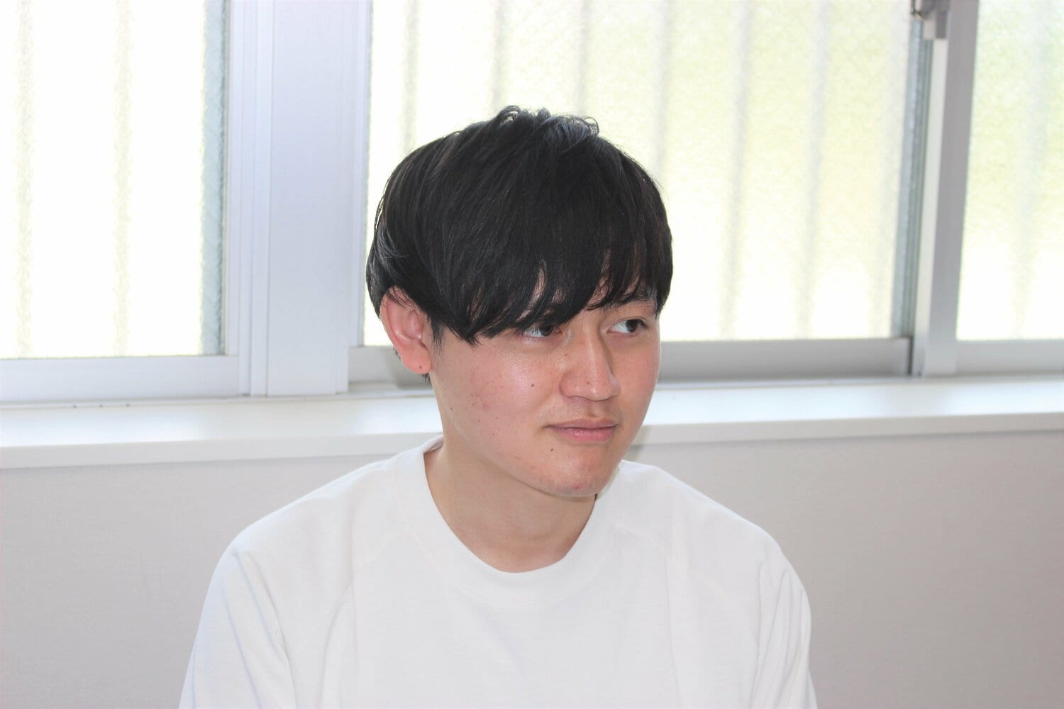 インタビューに応じる木下慶悟さん ©Number Web