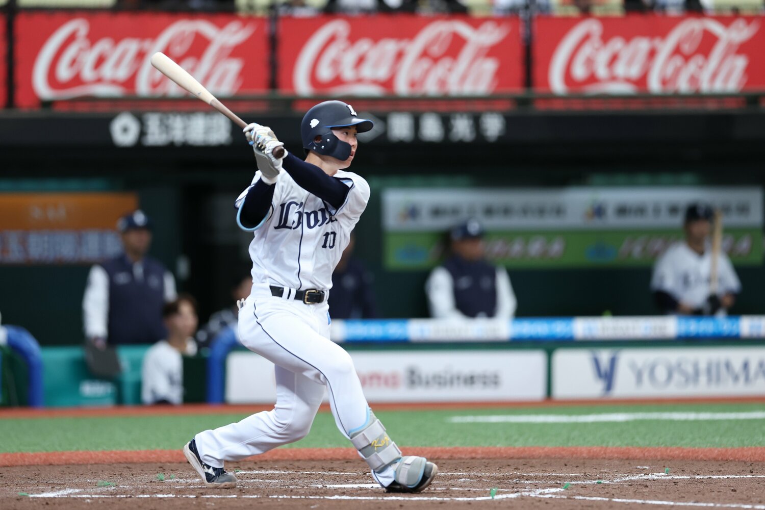 「センスがすごい」小島大河は新人ながら開幕先発を果たすなど活躍中　©JIJI PRESS