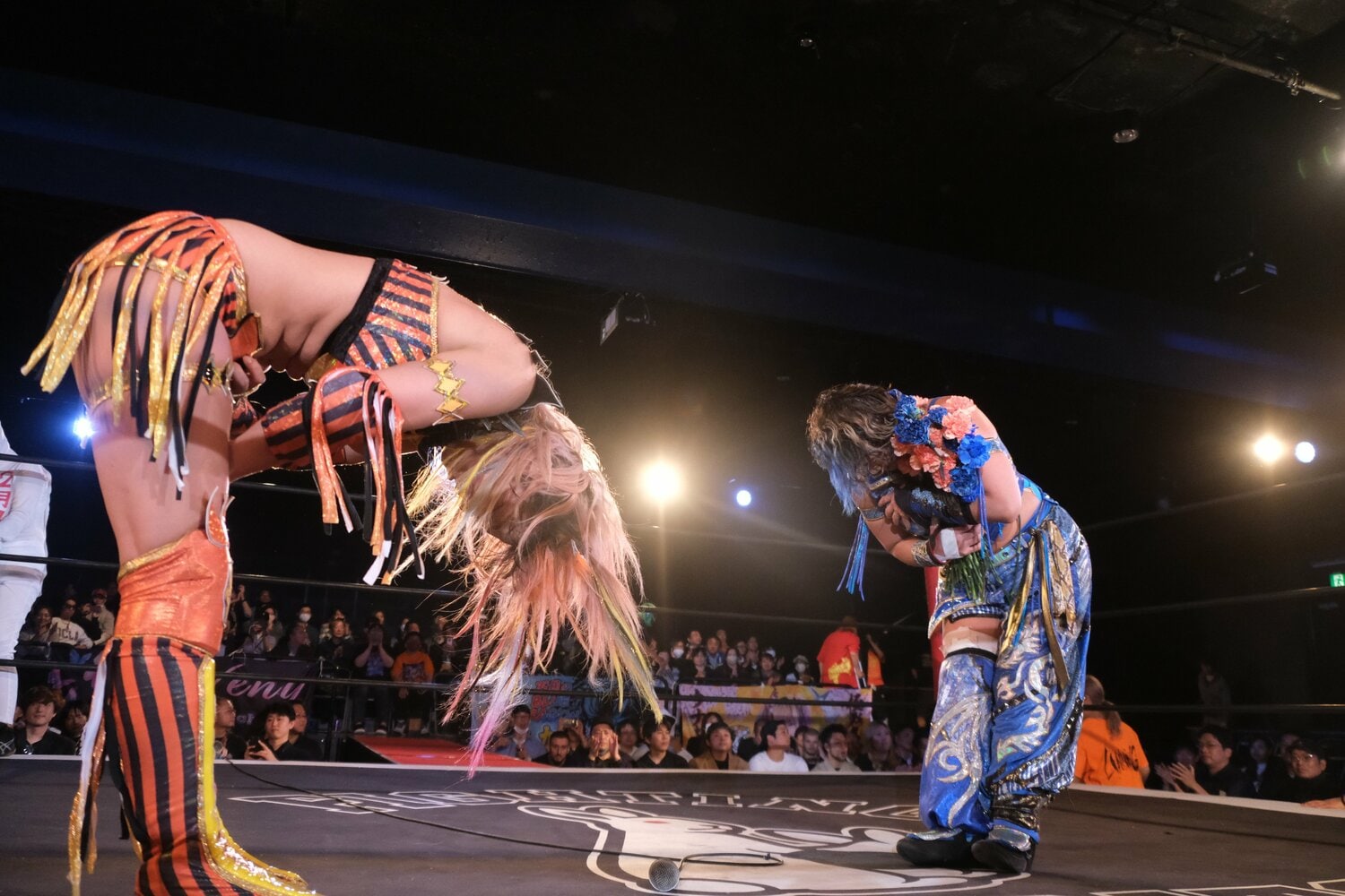 加藤との対戦を終え、深々と頭を下げるウナギ