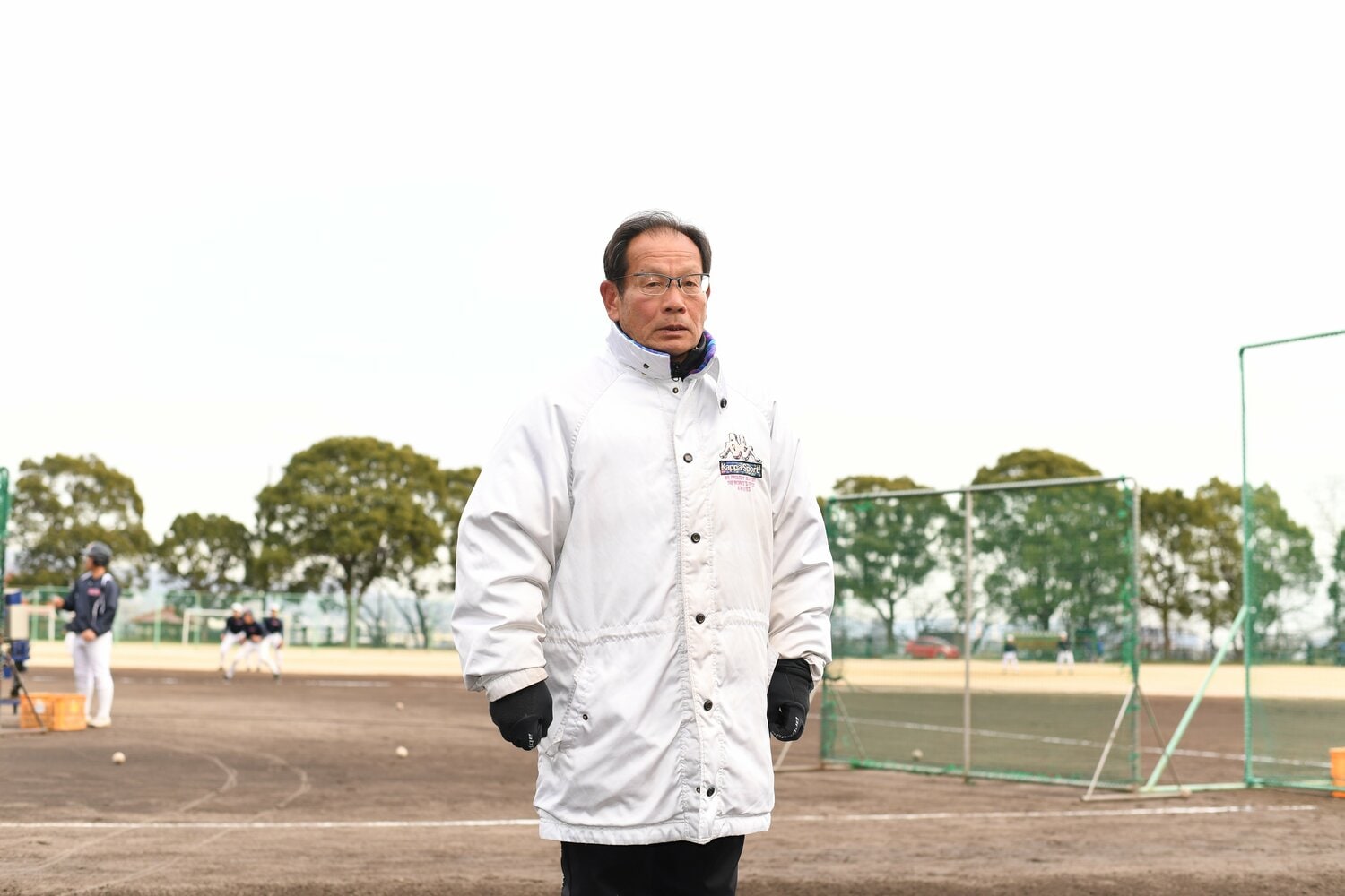 現在は南陽工を率いる山崎康浩監督　©Kota Inoue