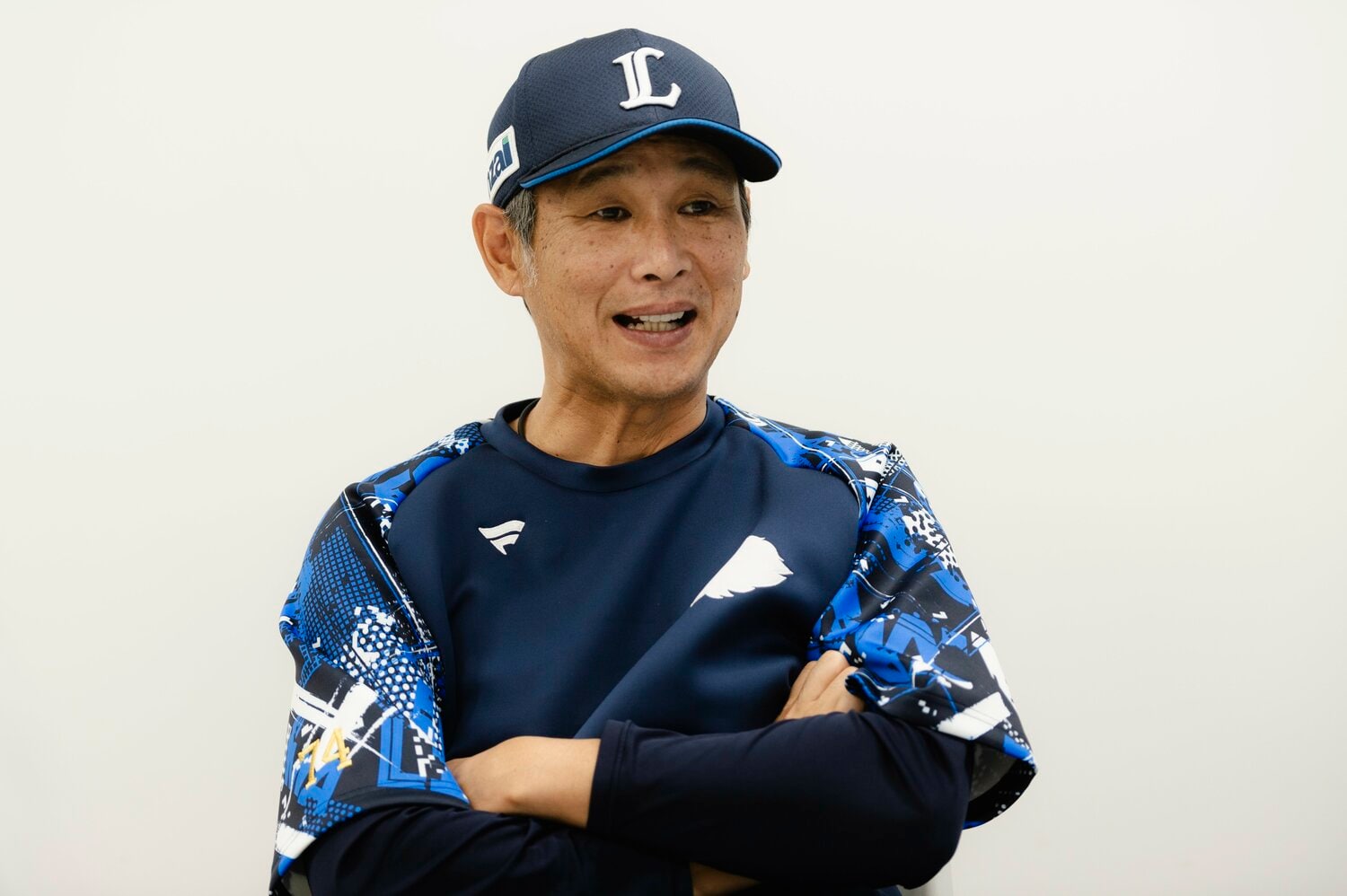 現役時代も今も飄々としたたたずまいは変わらない西口監督　©Wataru Sato