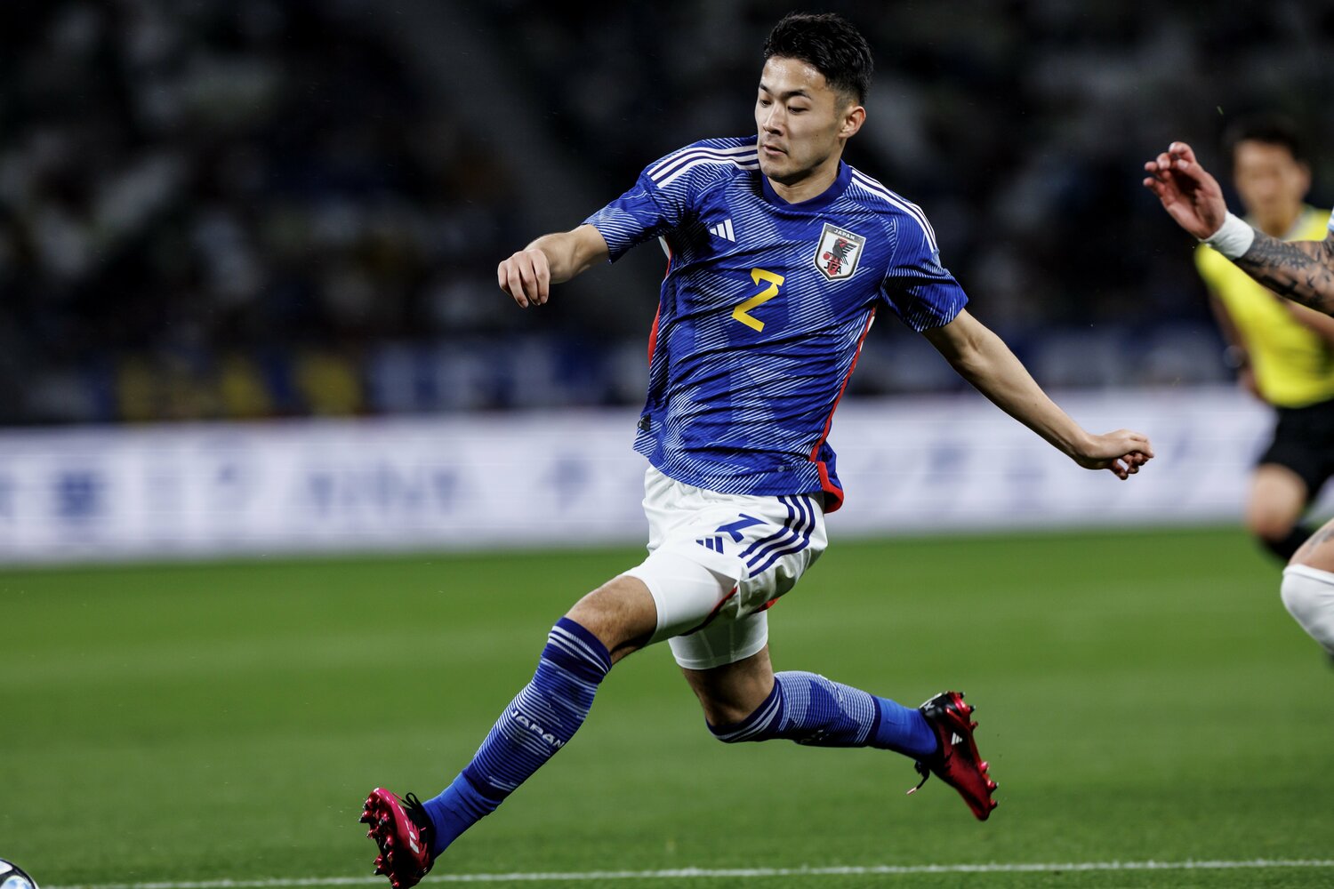 日本代表でも右サイドバックの新鋭として期待がかかる　©Kiichi Matsumoto