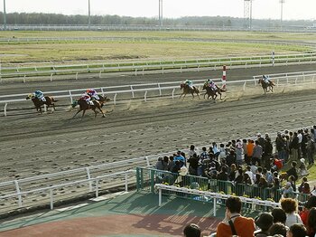 800頭の被災馬と競馬を守る人たち。馬や騎手のためにも早期再開を祈る。＜Number Web＞ photograph by Kyodo News