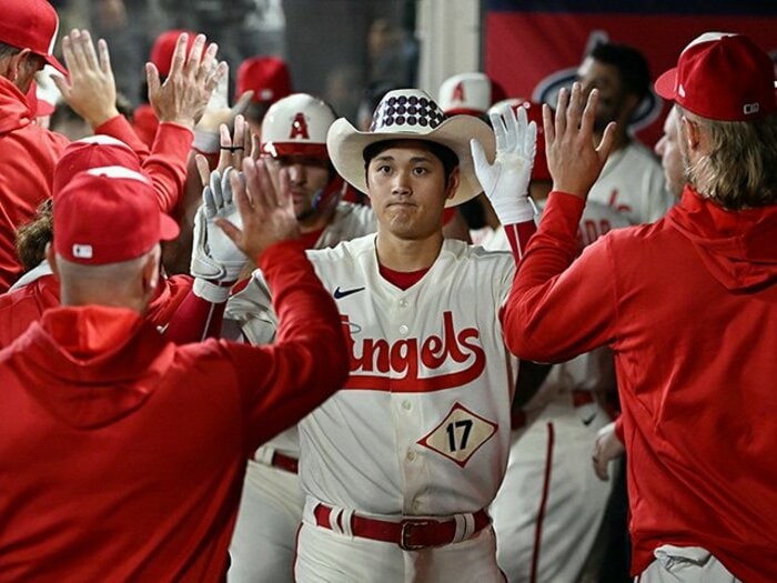 「大谷翔平だからこそ、チームを窮地から救い出せる」 ワイルドカード獲得へ、カギとなる大谷の「打撃成績」を徹底調査してみた＜Number Web＞ photograph by Getty Images