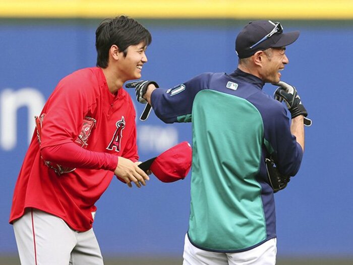 イチローが考える大谷翔平の超才能。速球や長打力より大事な能力とは？＜Number Web＞ photograph by Kyodo News