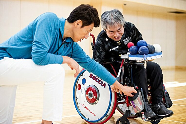 修造、感動！ボッチャ廣瀬隆喜は審判の母、チームと共に戦い続ける。(5)