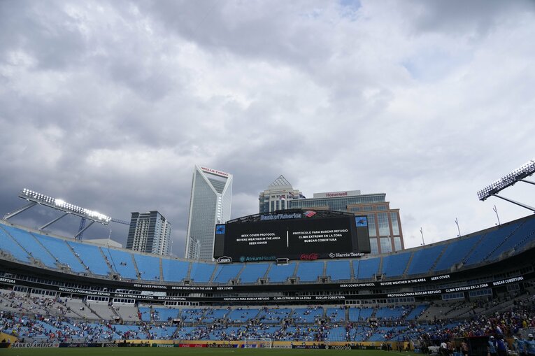 クラブワールドカップ、ベンフィカ対チェルシー戦は雷雲の接近で約2時間中断した　©Getty Images