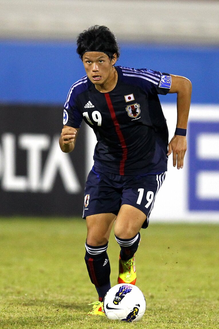 U-19日本代表での小野瀬康介（2012年）©Koji Watanabe/Getty Images