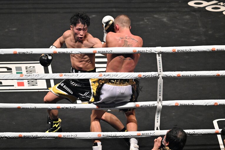 2022年12月13日／ポール・バトラー戦（WBA・WBC・IBF・WBO世界バンタム級王座統一戦）©Naoya Sanuki