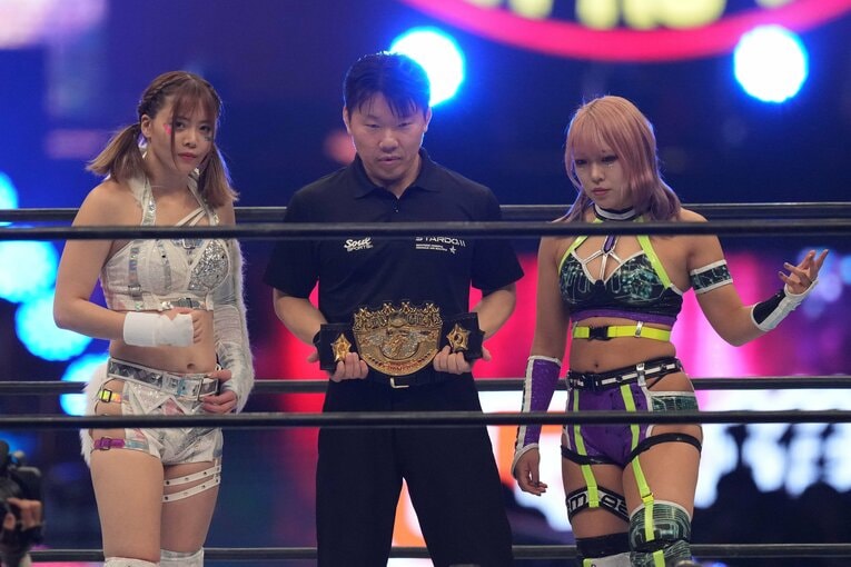 岩谷麻優９度目の防衛戦の相手はAZM　©Essei Hara