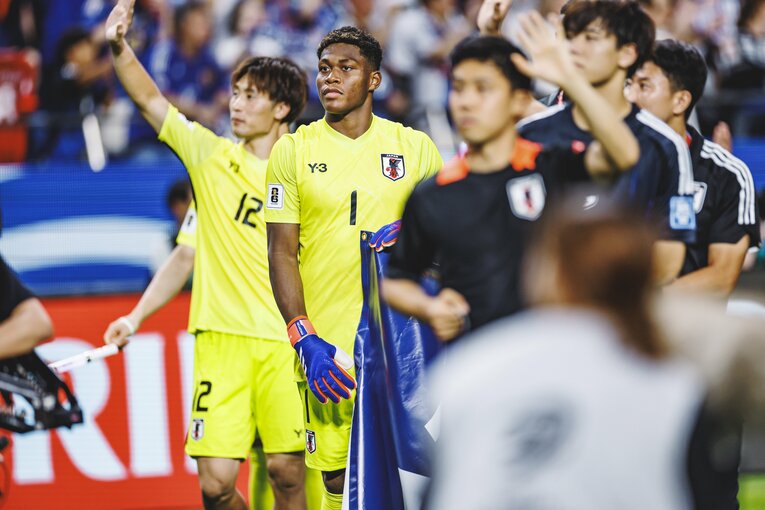 鈴木彩艶（2024年W杯アジア最終予選・中国戦）©︎Kiichi Matsumoto