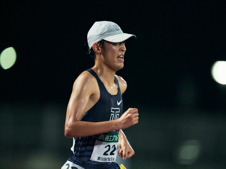 同級生の小林。一度は心が折れかけた石田を陸上の世界へと引き戻した立役者に　©Yuki Suenaga