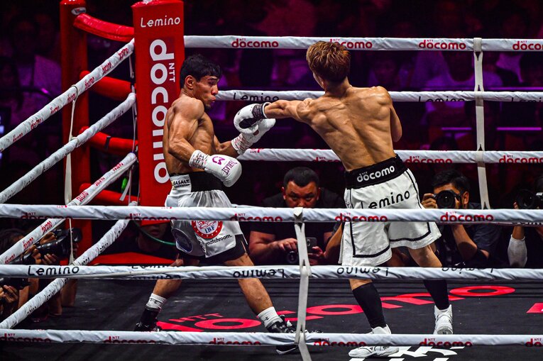 井上尚弥vs.ムロジョン・アフマダリエフ。9月14日、IGアリーナ　©Takuya Sugiyama
