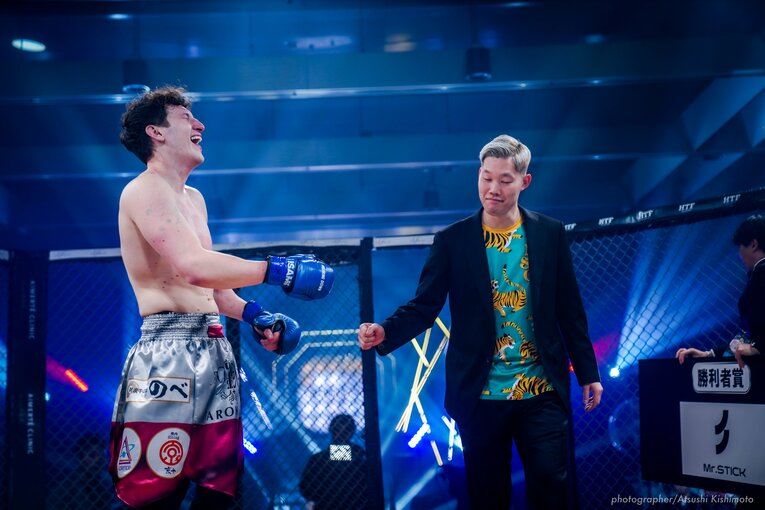 川島悠汰vsポーランドの刺客　©BreakingDown