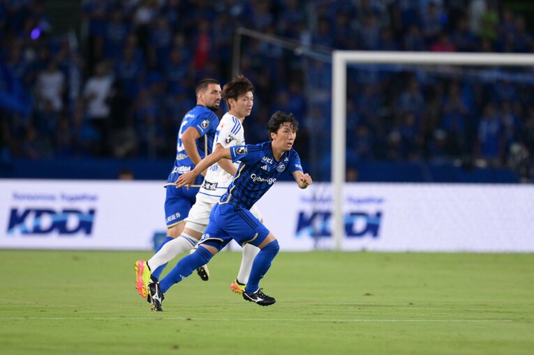 下田北斗（2024年9月8日ルヴァンカップ準陣決勝・新潟戦）©FCMZ
