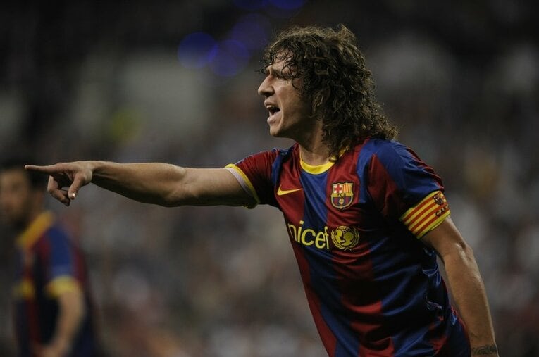 「バルセロナの魂」とも呼ばれたカルレス・プジョル。1月上旬に来日した際に、自身のルーツについて語ってくれた ／ photograph by Takuya Sugiyama