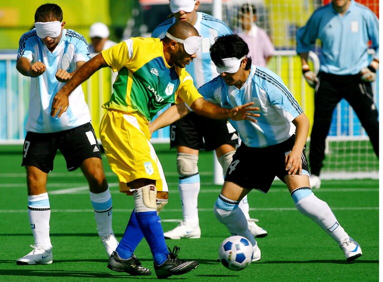 北京パラリンピックでのブラジルvsアルゼンチン　©Getty Images