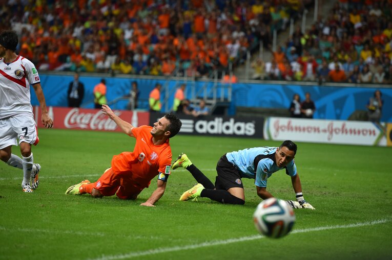 コスタリカ代表のケイロル・ナバス　©JMPA