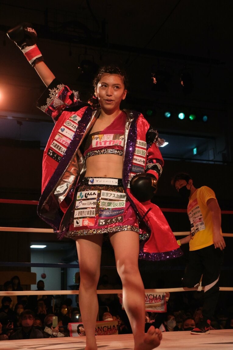 ぱんちゃん璃奈が13戦全勝で文句なしの「トップファイター」に…それでも“若い女子選手ならでは”の偏見、SNS誹謗中傷との闘いが続く(24)