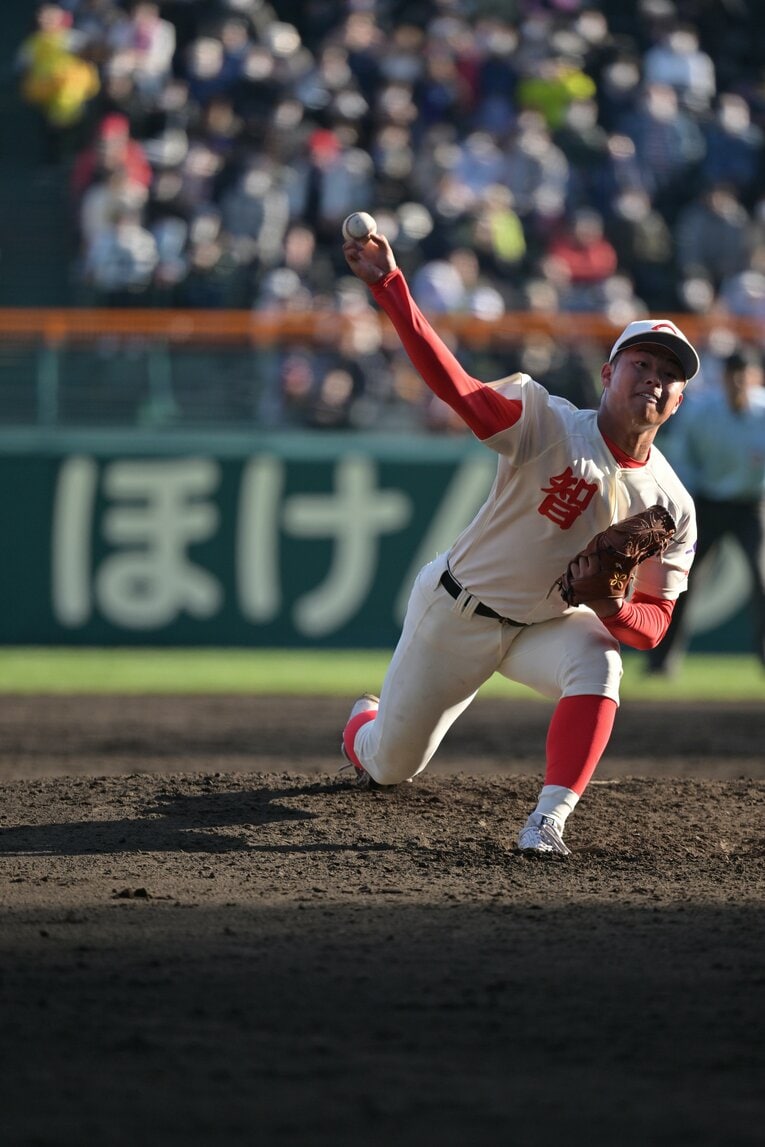 春は1番をつけていた右腕の清水風太は今大会では背番号11に　©︎Hideki Sugiyama