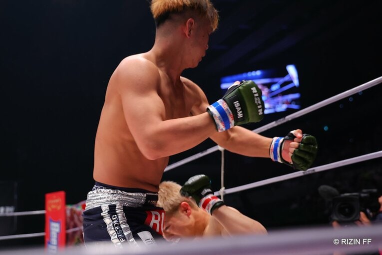 『RIZIN.42』YA-MAN vs 三浦孝太　©RIZIN FF