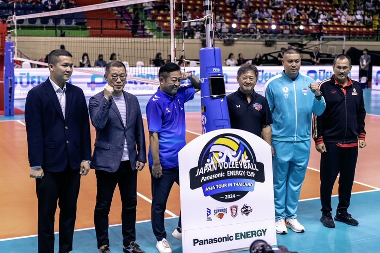 タイで行われた「パナソニックエネルギーカップ」にはブルテオンとサンバーズが参加　©︎Takuya Sugiyama