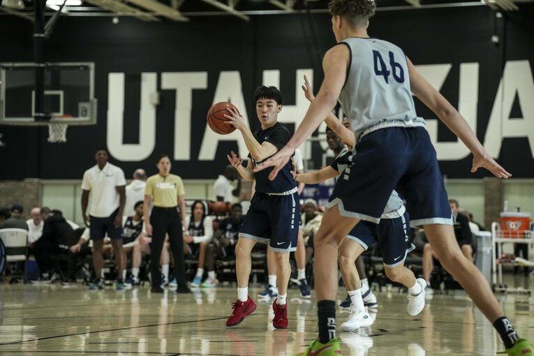 BWBグローバルキャンプの様子　©︎NBA