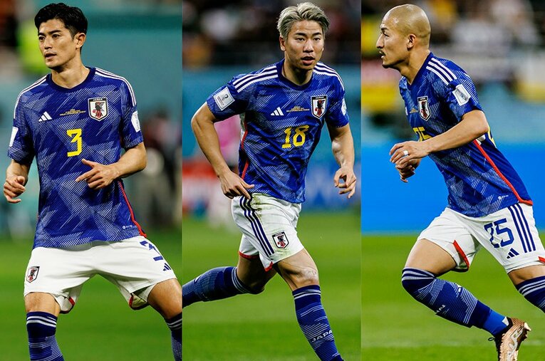 谷口彰悟、浅野拓磨、前田大然。高校サッカーからW杯日本代表へとたどり着いた ／ photograph by Kiichi Matsumoto/JMPA