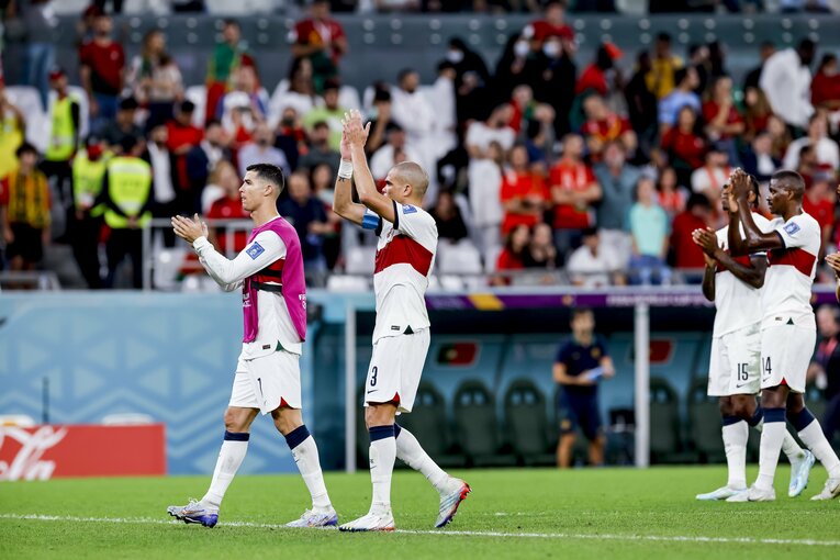 クリスティアーノ・ロナウド、ぺぺ　©︎Kiichi Matsumoto/JMPA