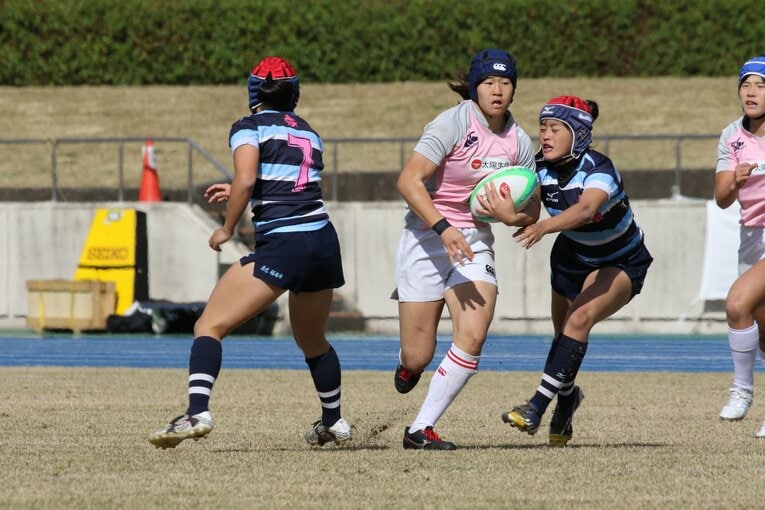 2017年太陽生命ウィメンズセブンズシリーズ全大会に出場（当時高1）©︎Nobuhiko Otomo