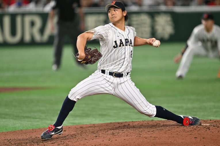 第2先発として3回1失点の好投を見せた今永昇太　©Naoya Sanuki