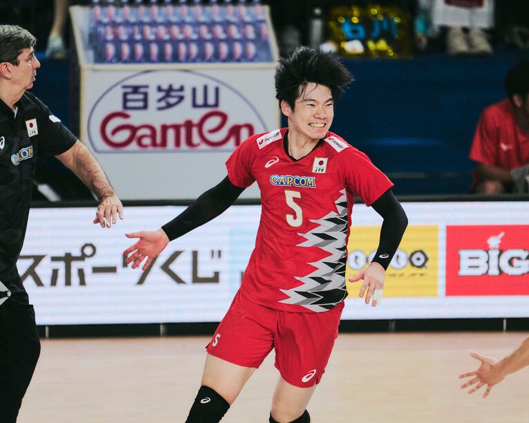 大塚達宣（VNLポーランド戦）　©︎Yuki Suenaga