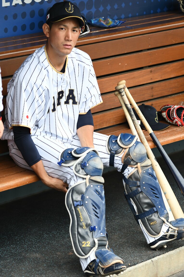 日本代表の捕手にもなった小林誠司　©Naoya Sanuki