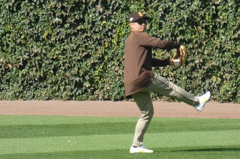 ポストシーズンもチームに同行して出場に備えた　©Yuki Yamada